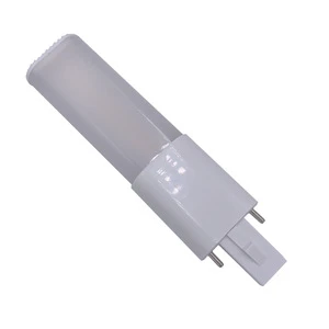 360° G23 LED Bulb Flicker Free 6W Horizontal Tube Eye Protection Desk Lamp Light Aluminum 85-265V AC Residential Replacement