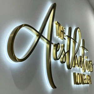 Factory Customized LED 3D Letter Sign Led Channel Letters For Business Signage Bar Advertising And Decor