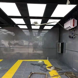 Car Detailing Work Lights LED Workshop Panel Light for Car Garage Wash Station 9 Grid Car Polishing Light with Honeycomb Panel