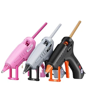 AIRAJ Electric DIY Grade Plastic Construction Hot Melt Glue Gun With 1-3 Minutes Preheating Time