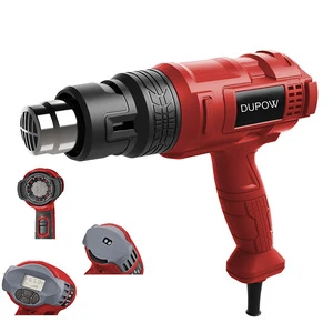 1800W Heavy Duty Hot Air Gun Kit Variable Temperature Control Mini Heat Gun for Sealing
