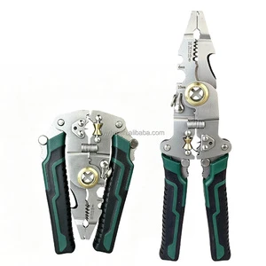 Multi-Functional Pliers Folding Wire Strippers Kit Crimping Pliers Wire Crimper Hand Tool For Electricians, Home Repair