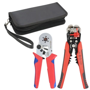 HSC8 6-6 Upgraded Needle Clamp Electrician Crimping Pliers Set Customizable OEM Hand-Power Terminal Crimping Pliers Tubular