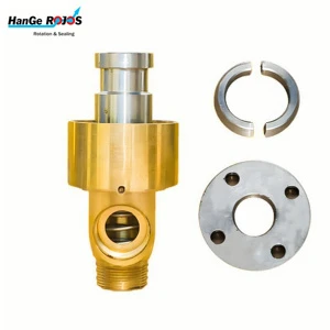 HS-GF Series High Temperature Water Rotary Joint Brass Swivels Flange Connection Customized Multiple Specifications DN15 20 25