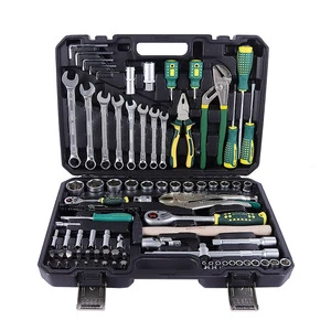 83Pcs Multi-function Auto & Electrician Tool Set Household Car Repair Wrench Hardware Kit
