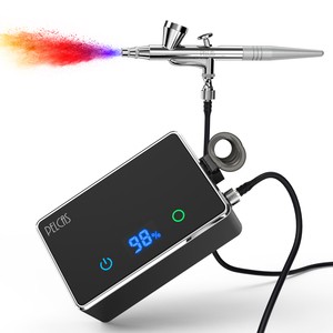Wireless Mini Airbrush Compressor System Cordless Airbrush Kit for Nail Paint & Cake Decorating Air Brush Gun
