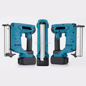 18Ga Cordless Brad Nailer Gun 18V Rechargeable Electric Nailer for Indoor Decoration