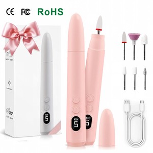 Premium 18000RPM 5-Speed Professional Portable Rechargeable Electric Nail Drill Machine With LCD Screen For Nail Drill