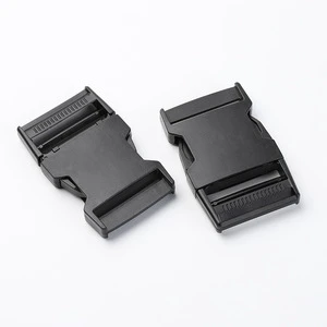 Jiuyuan Plastic Side Release Buckle Black Durable For Bags