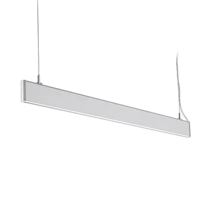 25W 36W 40W Super Slim Led Suspended Linear Architectural Lighting Pendant 1-10v Dali Dimmable UGR19 for Office Lighting