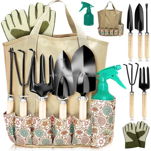 Mini Succulent Bonsai Hand Tool Kit Garden Tool Kit Small Garden Hand Tool Set With Bag