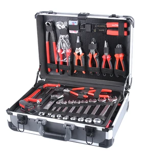 369 pcs work zone aluminum case tools kit House Repair tool Kit Set Household Hand Tool Set promotion gift for father