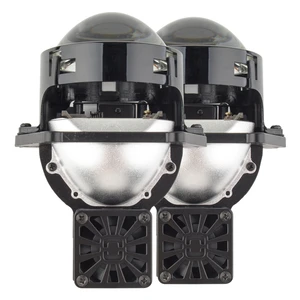 Aluminum Reflective Cup Bi Led Lens 47W/55W High Definition Car Lighting Ball Bi Led Projector Lens 3.0 Inch
