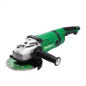 110V/220V 2800W High-Power Brushed Motor AC High-Speed Cutting Grinding Handheld Industrial-Grade Angle Grinder for Industrial