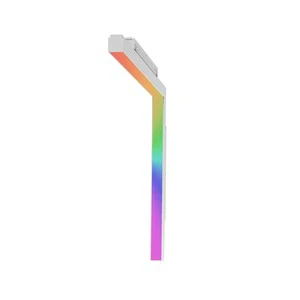 90° Right-Angle Linear Track Lighting System 0-10V DALI Smart Control Dimmable Low-Voltage Magnetic Track Lights