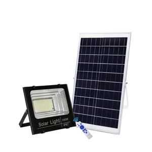 OEM ODM Available High Efficiency IP65 Waterproof 200W Solar Flood Light for Outdoor Lighting