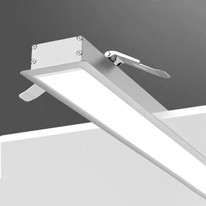 7035 Series Ceiling Recessed Led Linear Line Light With Black/white/silver Shell Colors