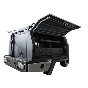 Aluminum Waterproof Tool Storage Canopy for Workmate Ute Hilux with Customizable Size and Powder Coated Finish