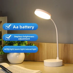 USB-Powered Table Lamp with High CRI Eye Protection for Student Dormitory Bedside Learning