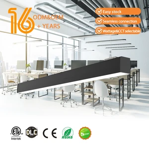 Aluminum Linear Grid Light Commercial Anti-Glaring LED IP44