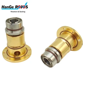 HANGE CNM502-Z11648 Universal 1-20 Rpm 360 Degree Rotary Joints Pneumatic Hydraulic Jaw-Jaw Swivels Water Medium Single-Flow