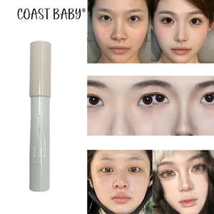 3 Shades Sculpting Contour Stick, Light & Shadow Effect, Soft Texture, Creates Defined Facial Features for All Occasions