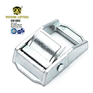 1 Inch Lock Adjustable Strap Buckle 400KG BS Metal Cam Buckle for Webbing