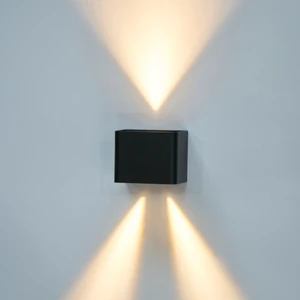 Indoor Led Wall Lamp up and Down Aluminum Decorate Wall Sconce Bedroom Led Wall Light Waterproof Light