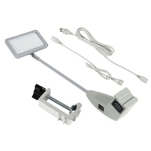 Trade Show LED Clamp Light Long Arm Adjustable Exhibition Booth Lighting 25W