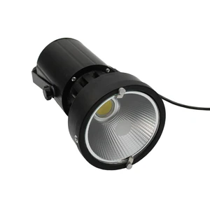 Auto Show Exhibition Lighting 70W-200W High Power LED Spotlight with IP44 Rating 24 Beam Angle for Car Display & Booth Systems