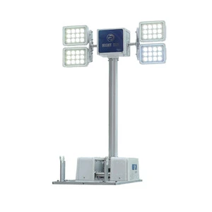 Customizable Vehicle Mounted Telescopic Emergency Light for Industrial & Rescue Use