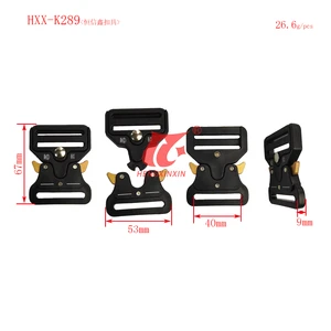 Direct China Factory Lightweight Durable Quick-Release Classic Eco-friendly Tactical Belt Buckle Strong Plastic for Tactical