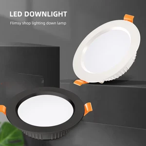 Antique UGR<19 Spot Light ultra Thin Round Downlights Panel Lights for Modern Office Lighting