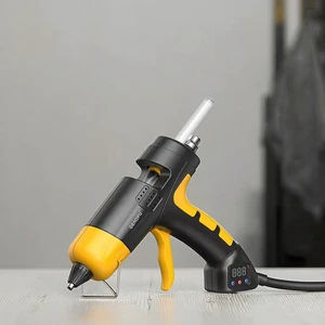Wholesale YINCHENG C2 DIY Adjustable Digital Display Battery-Powered Lithium Hot Melt Glue Gun 2-4 Glue Stick 1 Year Warranty