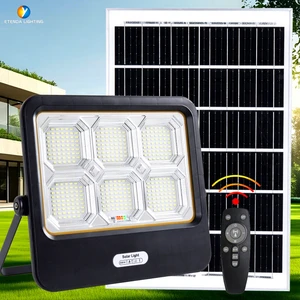 High Brightness Solar Flood Light 500W 600W Outdoor Waterproof Led Solar Lamp With Remote Control
