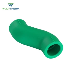 Wolftherm PPR Pipes Fittings Elbows & Tees with Head-Injection Molding Corrosion-Resistant Customizable for Plumbing Heating