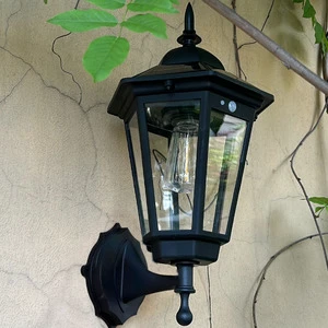 Solar Outdoor European Waterproof Courtyard Garden Atmosphere Corridor Villa Garden Atmosphere Lighting Tungsten Wire Wall Lamp