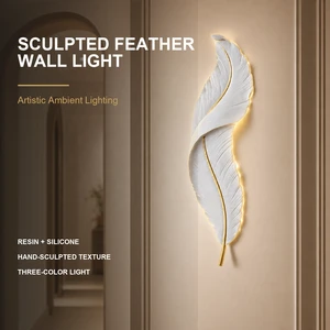 Modern Design Wall Lamps Lights Indoor Led Lamps Hotel Villa Project Decorative Resin High Quality Home Art 220v