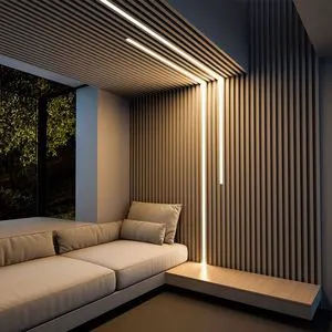 Modern Simple Linear Light Low-voltage Aluminum groove Light Ceiling LED Line Light