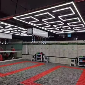 Customized Honeycomb Led Garage Detailing Lights Led Lighting Car Detail Garage Workshop Retail Super Bright Led Garage Light