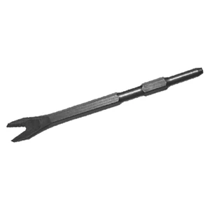 OZN Small Electric Pick Chisel Hammer with 17mm Diameter 280mm Impact Drill Bit 0810 Shank Six Fork Shovels for Stone Breaking
