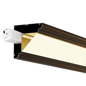 Aluminum Alloy Plaster Line Ceiling Corner Light with LED Groove Profile No Main Lamp 5-Year Warranty
