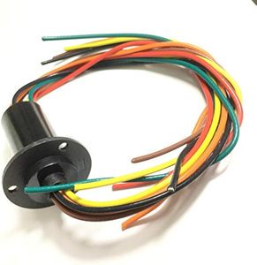 Taidacent 6 Wires 30A Collector Ring Rotary Electrical Contact Electrical Joint Rotary Connector