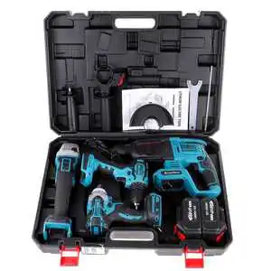 Professional Cordless Electrician Battery Power Combo Tool Sets Customizable OEM Support From China Power