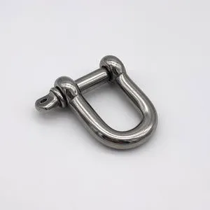 High Quality Stainless Steel 316 G210 US Type DEE Shackle Hardware Rigging American Commercial Shackle D Shackle