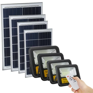 Energy Saving 100W 200W Floodlight Waterproof Outdoor Solar LED Flood Lights