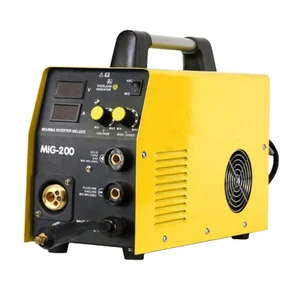 MIG-200 Cheap Portable Carbon Dioxide Aluminum Household Welding Equipment Inverter MIG Arc Welding Machine