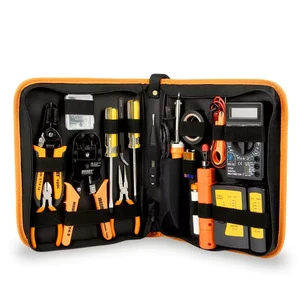 Wholesale Networking Tool Kit Electrical Network Cable Repair Tool Kit Crimping Computer DIY Repairing Tool Set