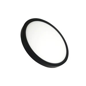 ETL 7 Inch 15W 980lm Low Profile Flush Mount Close to Ceiling Light LED Slim Surface Mount Light Drive on Board for Wet Location
