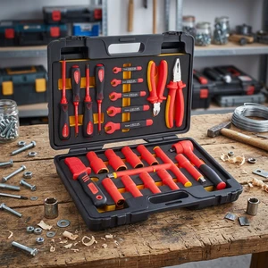 (1/2 Dr.) 23 pcs/set 1000V Insulated Socket & Tool Set